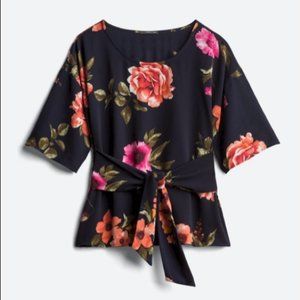 Julianne Tie Front Blouse